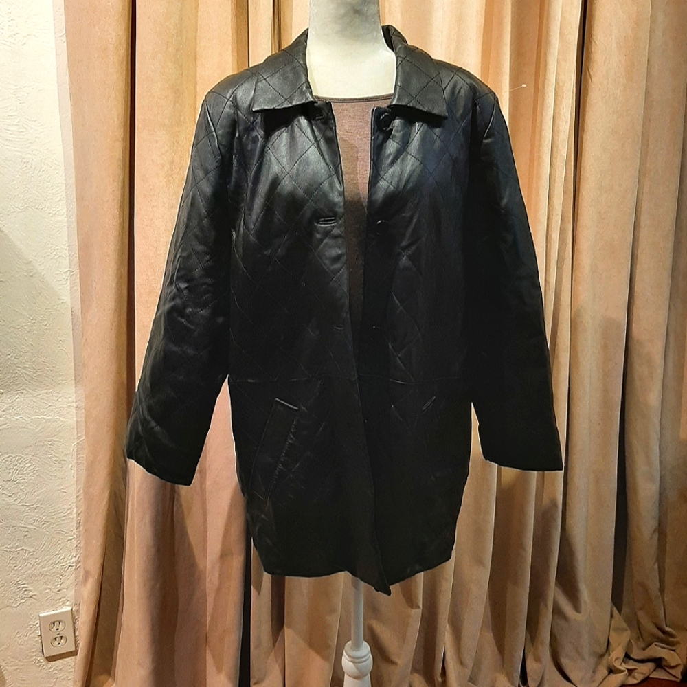 Modern Essentials leather jacket - Picture 5 of 7